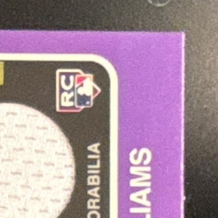 2024 Topps Heritage Gavin Williams Clubhouse Collection Relics RC Guardians - Sports Cards