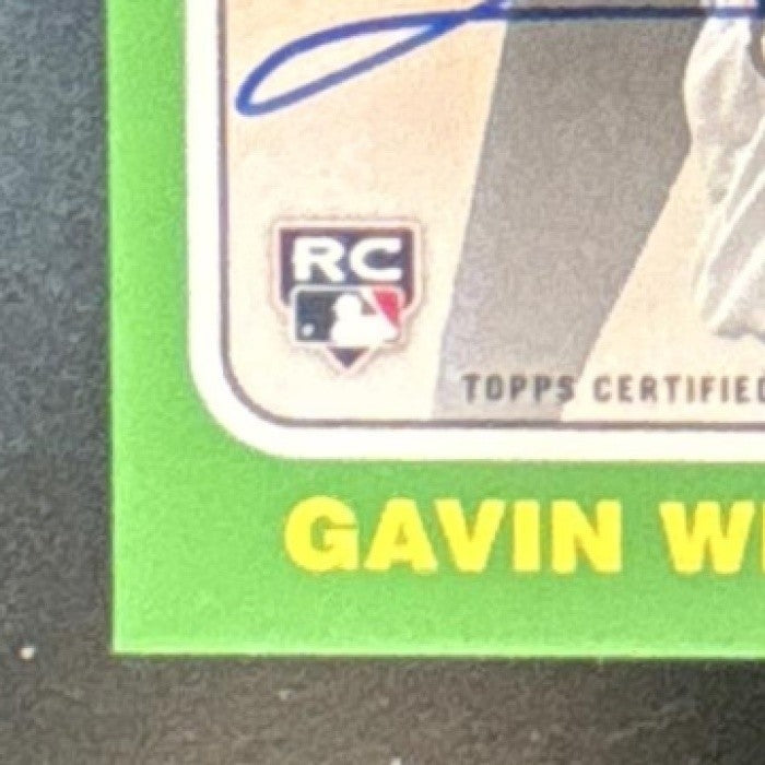 2024 Topps Heritage Gavin Williams Real One Auto #ROA-GW RC Cleveland Guardians - Sports Cards