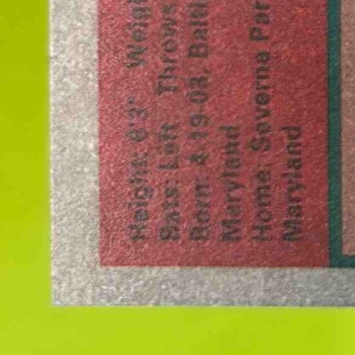 2024 Topps Heritage High Number Jackson Merrill Green Bordered #689 RC Padres - Sports Cards