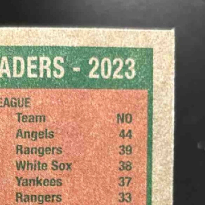 2024 Topps Heritage Home Run Leaders - 2023 Shohei Ohtani Matt Olson #307 Astros - Sports Cards