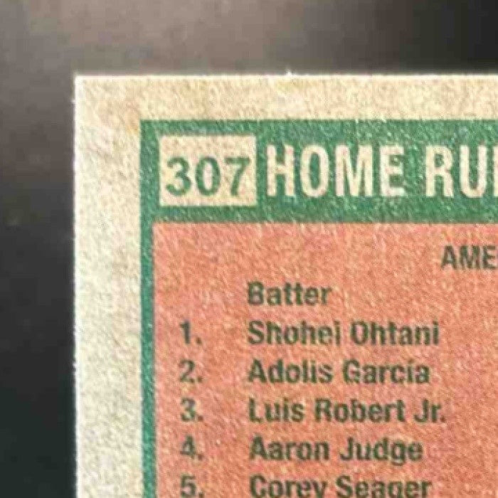 2024 Topps Heritage Home Run Leaders - 2023 Shohei Ohtani Matt Olson #307 Astros - Sports Cards