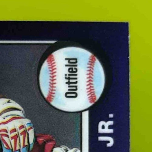 2024 Topps Heritage Jazz Chisholm Jr. Chrome Purple Refractor #409 Miami Marlins - Sports Cards