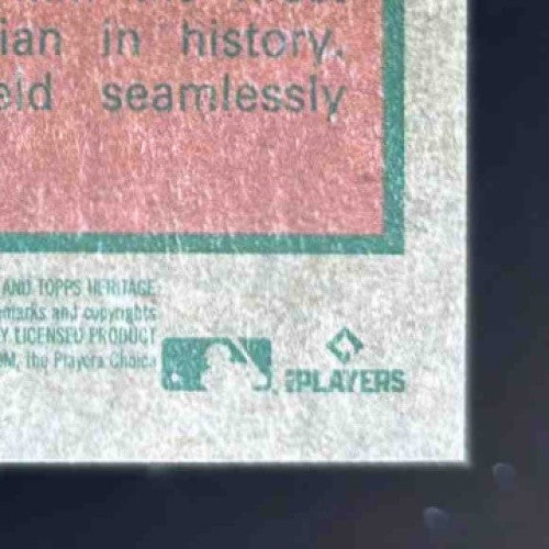 2024 Topps Heritage Jazz Chisholm Jr. Chrome Refractor /575 #409 Miami Marlins - Sports Cards