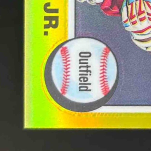 2024 Topps Heritage Jazz Chisholm Jr. Chrome Refractor /575 #409 Miami Marlins - Sports Cards