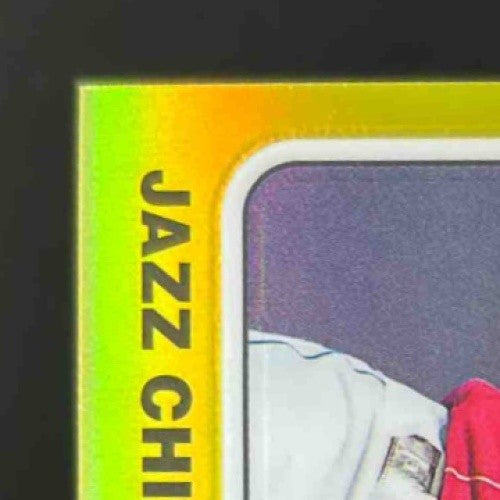 2024 Topps Heritage Jazz Chisholm Jr. Chrome Refractor /575 #409 Miami Marlins - Sports Cards