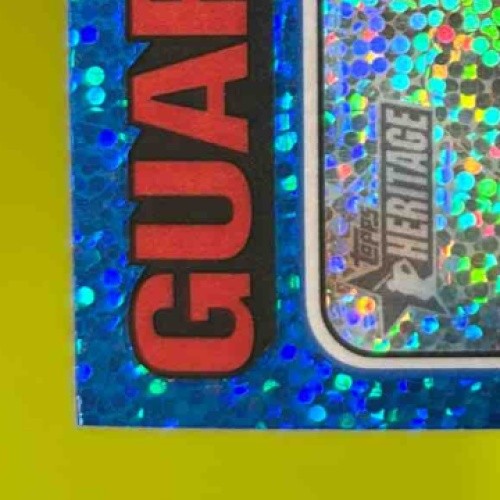 2024 Topps Heritage Jose Ramirez Chrome Blue Sparkle Refractor #183 Guardians - Sports Cards