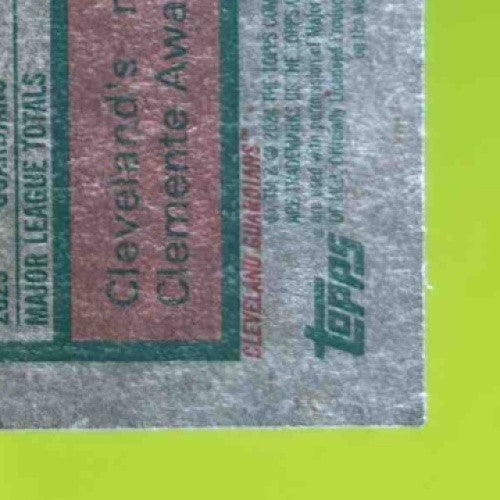 2024 Topps Heritage Jose Ramirez Chrome Blue Sparkle Refractor #183 Guardians - Sports Cards