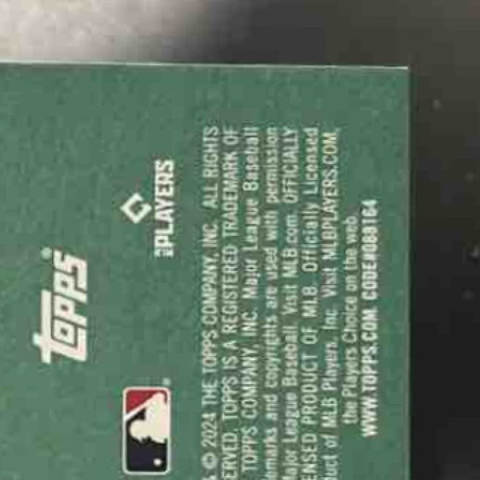 2024 Topps Holiday Colton Cowser Relics MEM RC Baltimore Orioles - Sports Cards