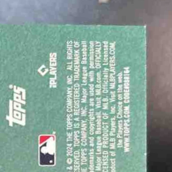 2024 Topps Holiday Henry Davis Relics #RC-HD MEM RC Pittsburgh Pirates - Sports Cards