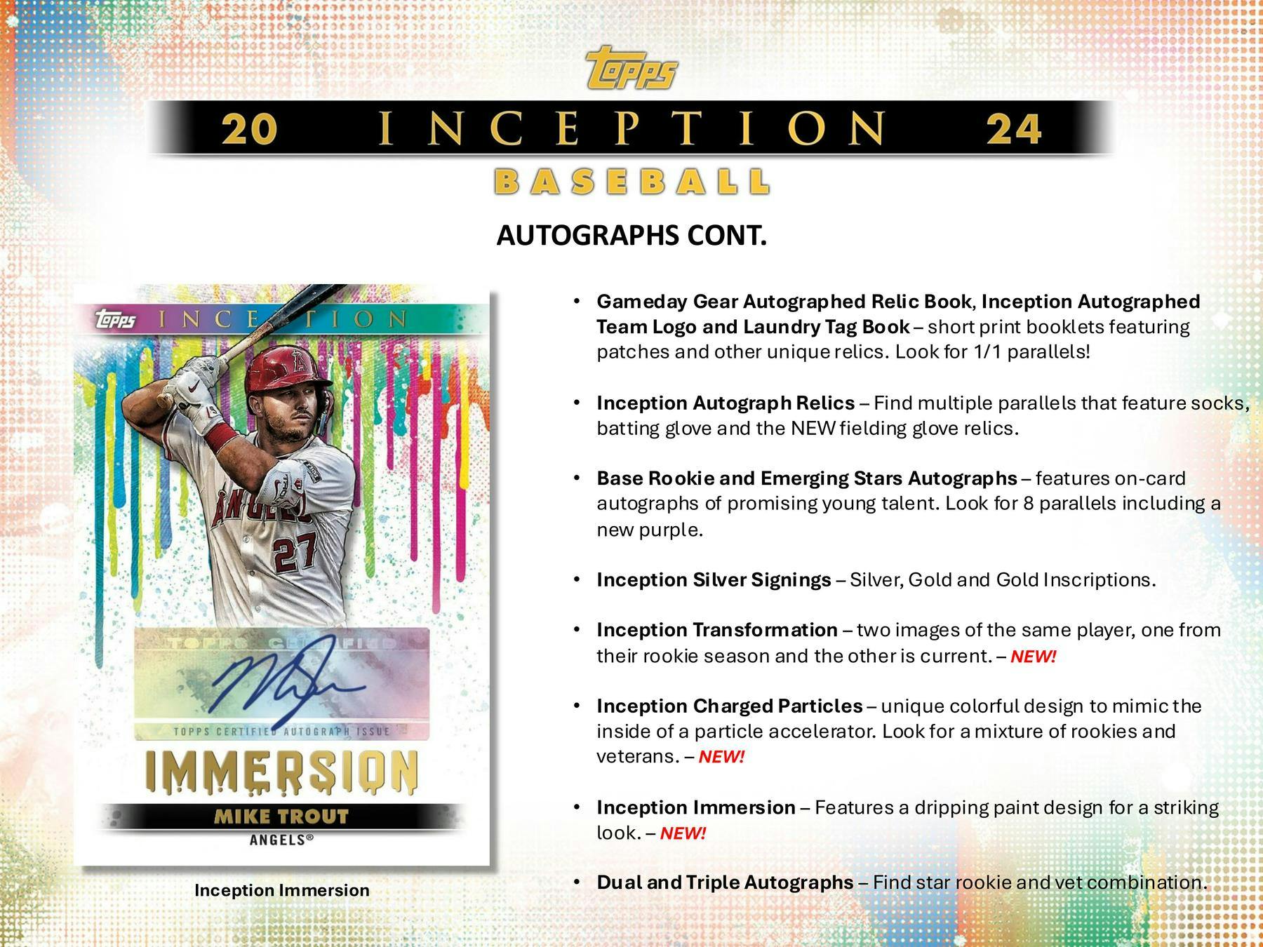 2024 Topps Inception Baseball Hobby Box (Skenes Rookies?) - Sports Collectibles