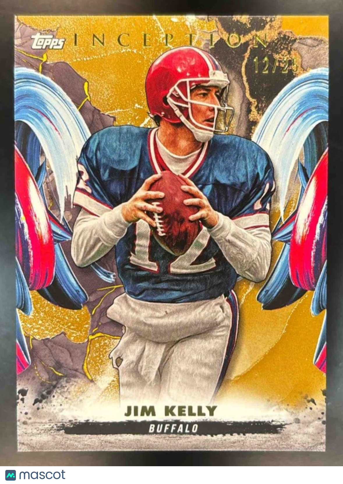 2024 Topps Inception Jim Kelly Gold /25 #13 Buffalo Bills - Sports Cards
