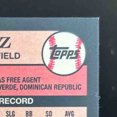 2024 Topps Jasson Dominguez 1989 35th Anniversary Chrome Blue /150 RC Yankees - Sports Cards