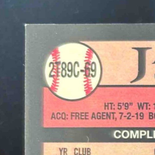 2024 Topps Jasson Dominguez 1989 35th Anniversary Chrome Blue /150 RC Yankees - Sports Cards