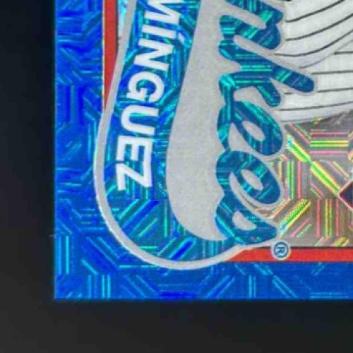 2024 Topps Jasson Dominguez 1989 35th Anniversary Chrome Blue /150 RC Yankees - Sports Cards