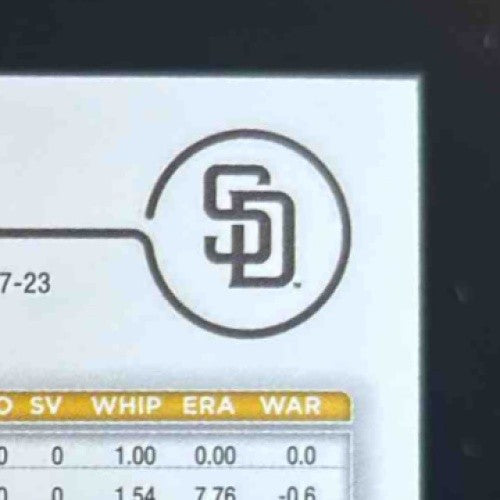 2024 Topps Michael King Green Crackle Foil 137/499 #429 San Diego Padres - Sports Cards