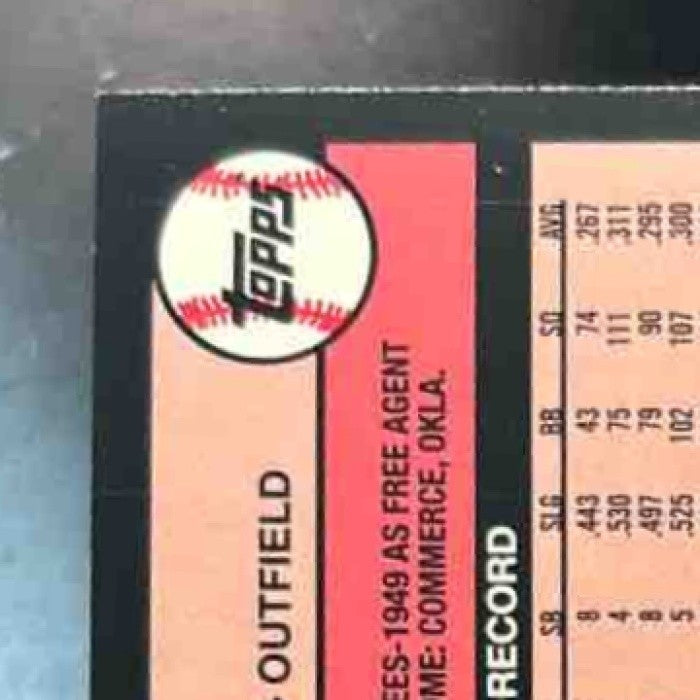 2024 Topps Mickey Mantle 1989 Baseball 35th Anniversary Foil New York Yankees - Sports Cards