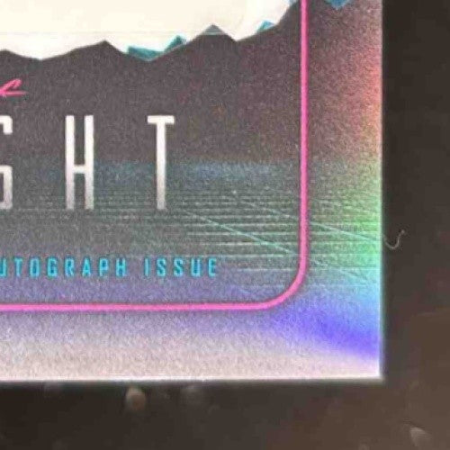 2024 Topps Midnight Jaylen Wright Stroke of Auto #SMA-JWR RC Miami Dolphins - Sports Cards