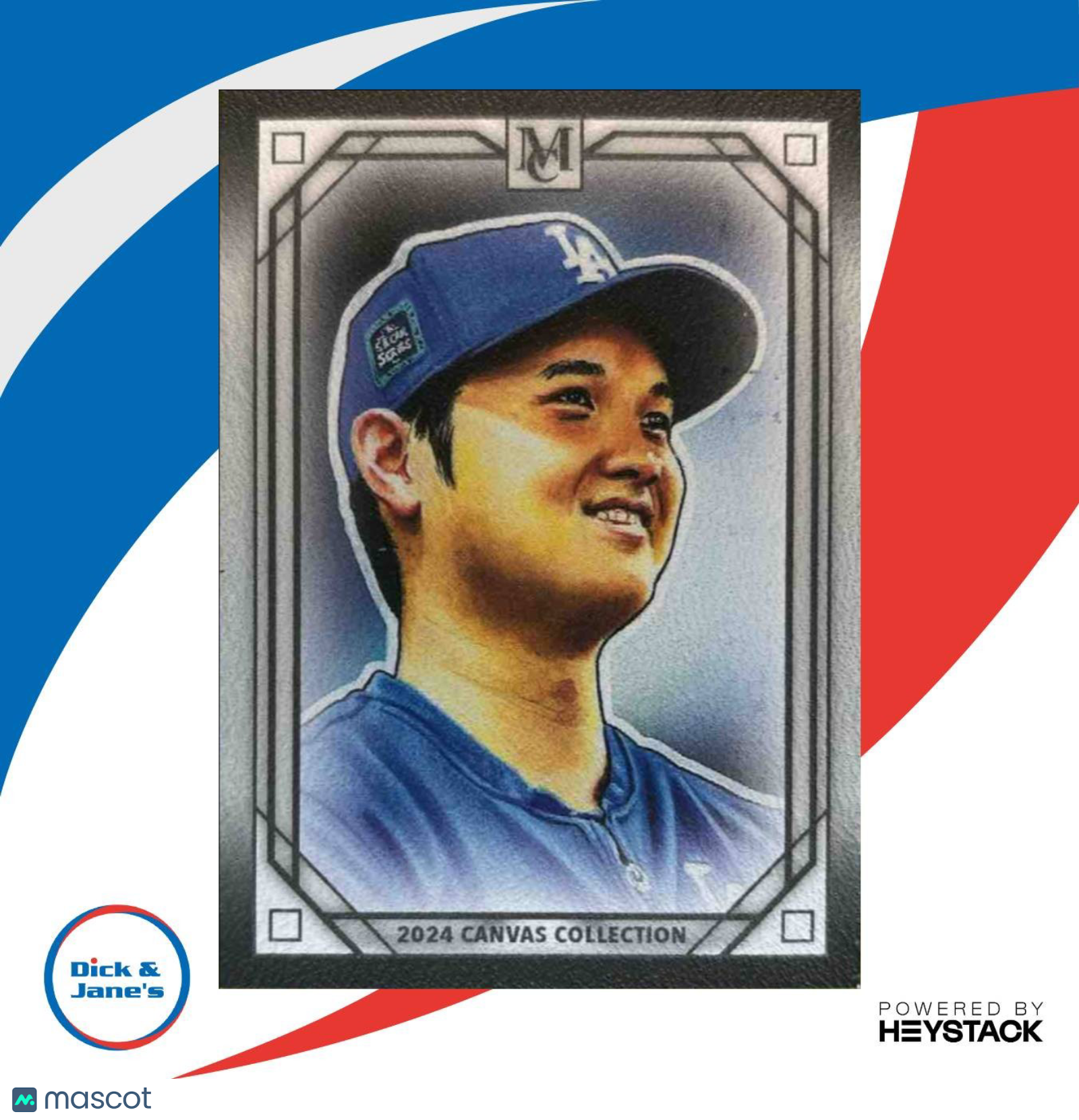 2024 Topps Museum Collection Shohei Ohtani Canvas Reprints #CCR-1 Dodgers - Sports Cards