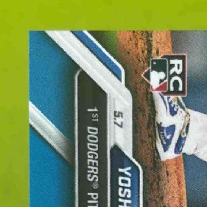 2024 Topps Now Yoshinobu Yamamoto Blue /49 #167 RC Los Angeles Dodgers - Sports Cards