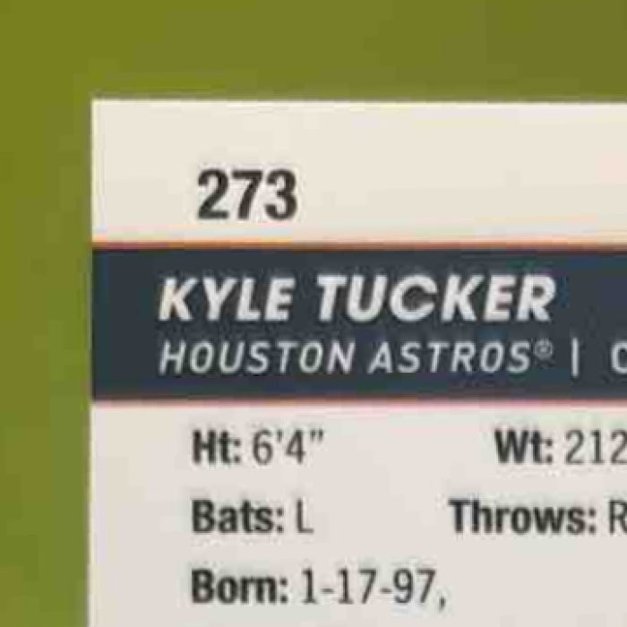 2024 Topps Pristine Kyle Tucker Pink Refractor 15/15 #273 Houston Astros - Sports Cards