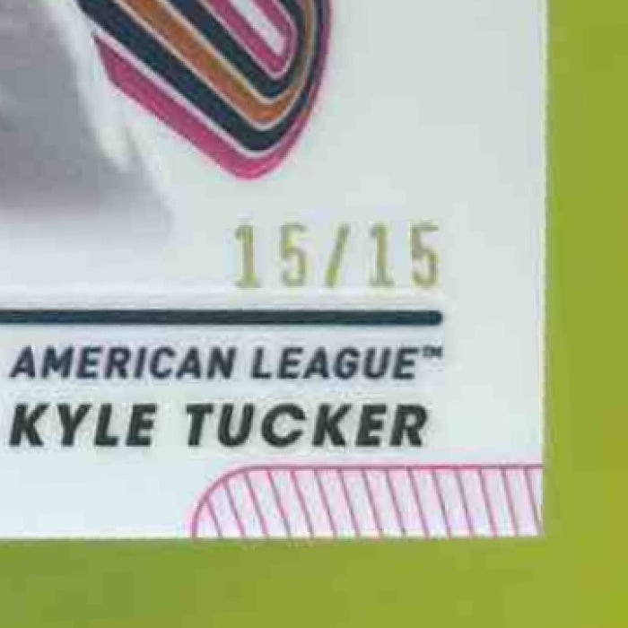 2024 Topps Pristine Kyle Tucker Pink Refractor 15/15 #273 Houston Astros - Sports Cards