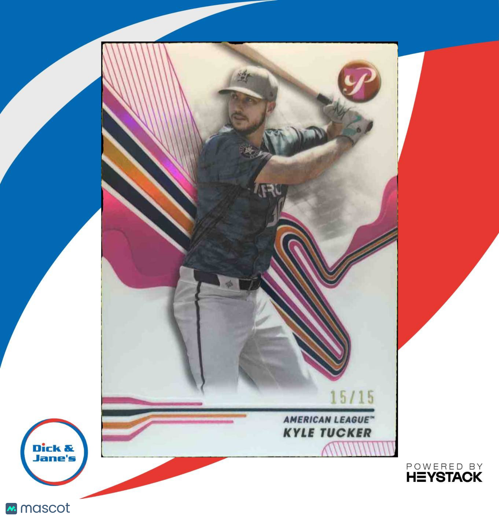 2024 Topps Pristine Kyle Tucker Pink Refractor 15/15 #273 Houston Astros - Sports Cards