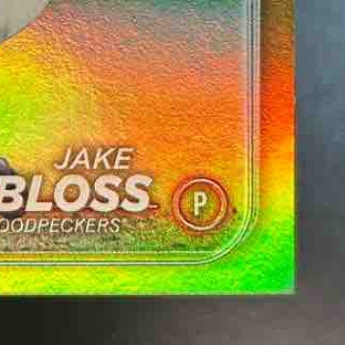 2024 Topps Pro Debut Jake Bloss Gold Foil 50/50 #PD-142 BOOK END - Sports Cards