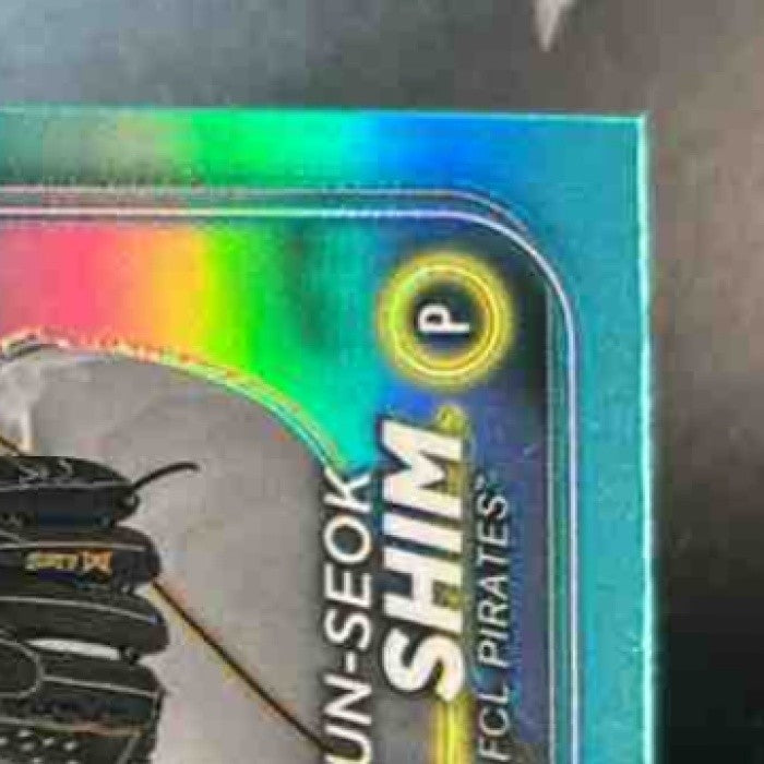 2024 Topps Pro Debut Jun-Seok Shim Chrome Aqua /75 #PDC-59 - Sports Cards