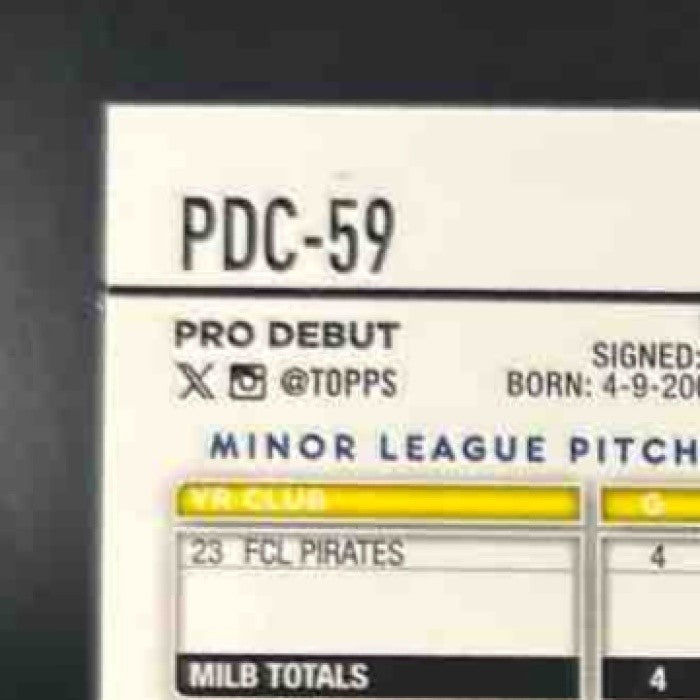 2024 Topps Pro Debut Jun-Seok Shim Chrome Aqua /75 #PDC-59 - Sports Cards