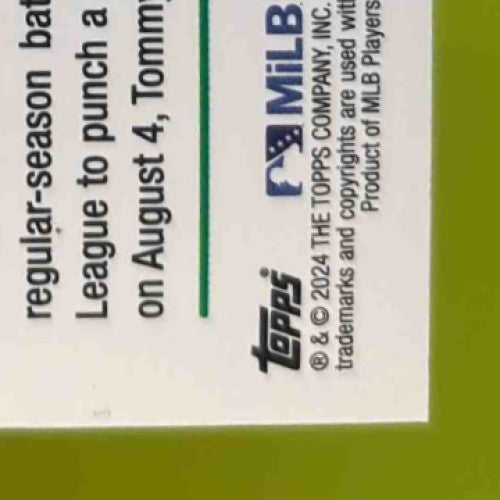 2024 Topps Pro Debut Tommy Troy Auto #PD-166 - Sports Cards