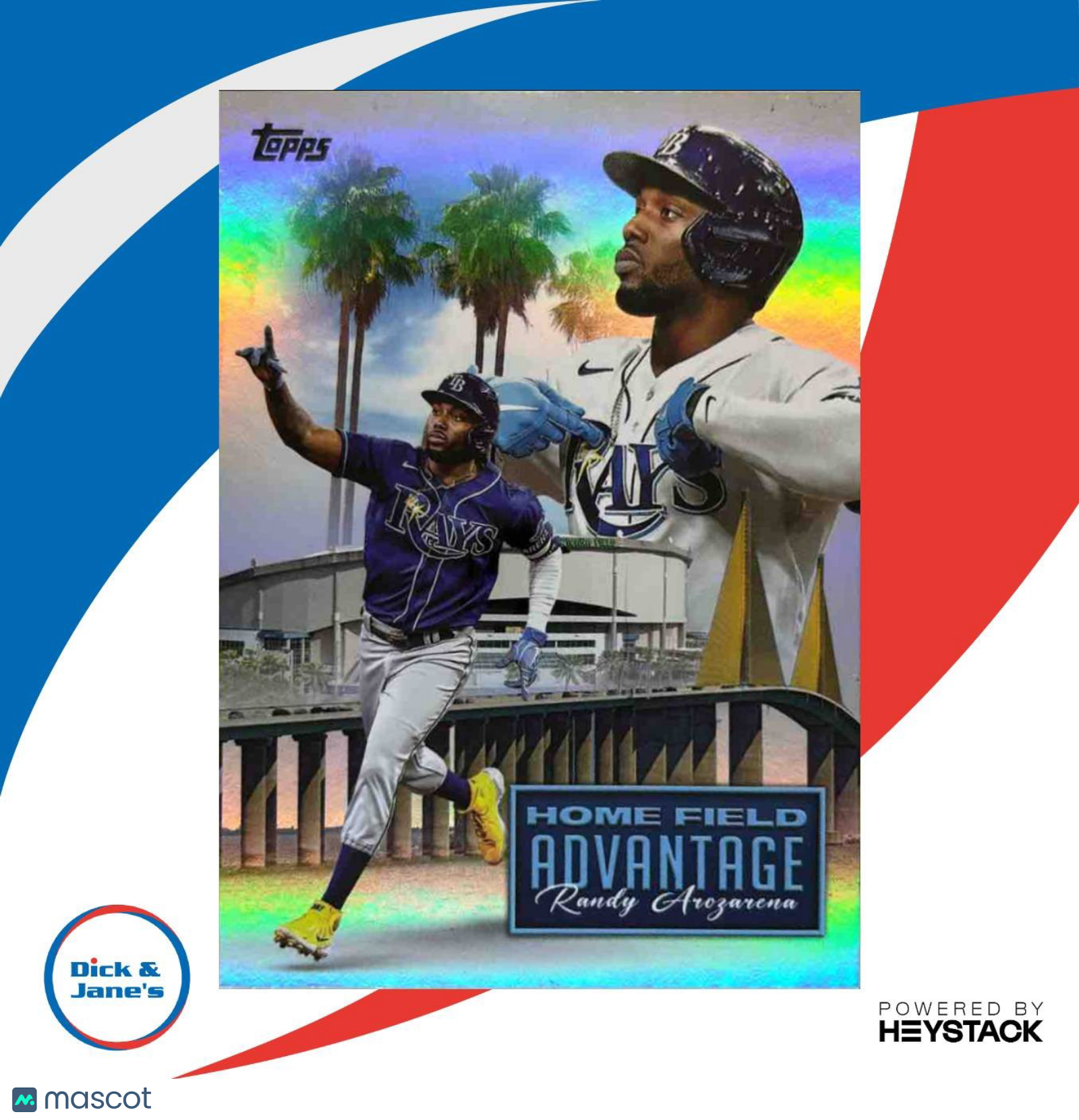 2024 Topps Randy Arozarena Homefield Advantage #HFA-9 Tampa Bay Rays - Sports Cards