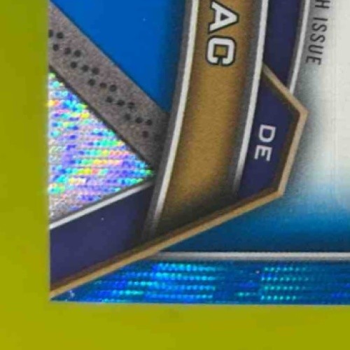 2024 Topps Resurgence Adisa Isaac Rookie Signature Blue Surge /99 Ravens - Sports Cards