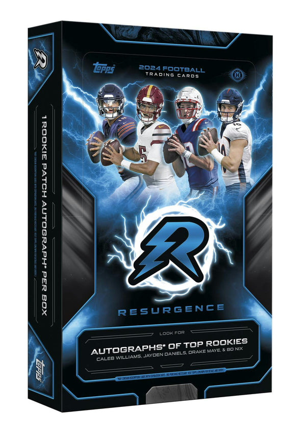 2024 Topps Resurgence Football Hobby Box (2 Autographs / 1 Rookie Patch) May 9th