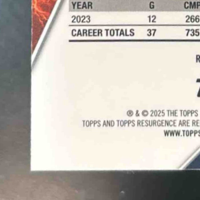2024 Topps Resurgence Caleb Williams Refractor #117 RC Chicago Bears - Sports Cards