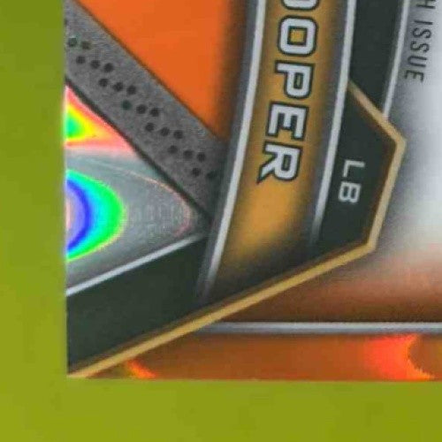 2024 Topps Resurgence Edgerrin Cooper Rookie Signature Orange Power Surge 15/25 - Sports Cards