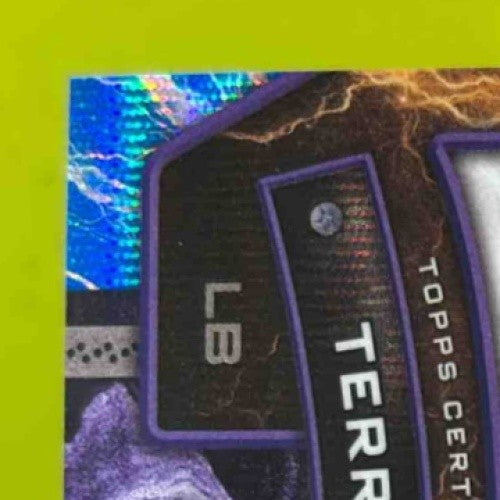 2024 Topps Resurgence Terrell Suggs Signature Blue Surge 6/99 #RS-TS Auto - Sports Cards