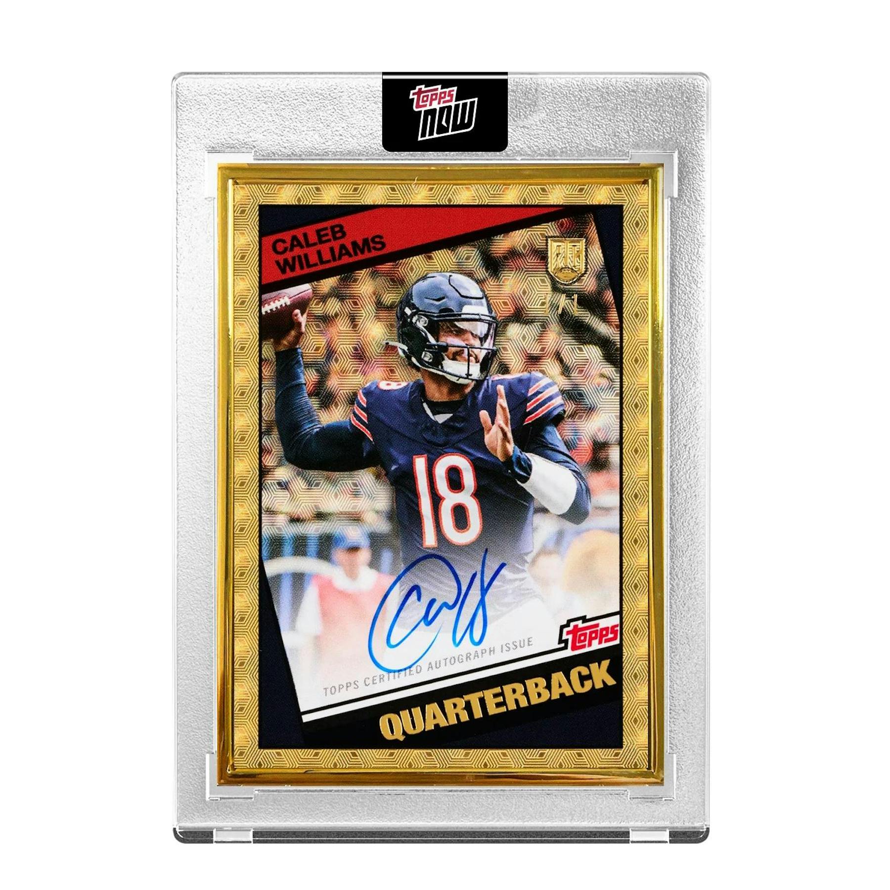 2024 Topps NOW Rookie Campaign Quarterbacks Football Box (1 Auto)