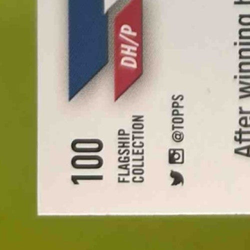 2024 Topps Shohei Ohtani Collection #100 Los Angeles Dodgers - Sports Cards