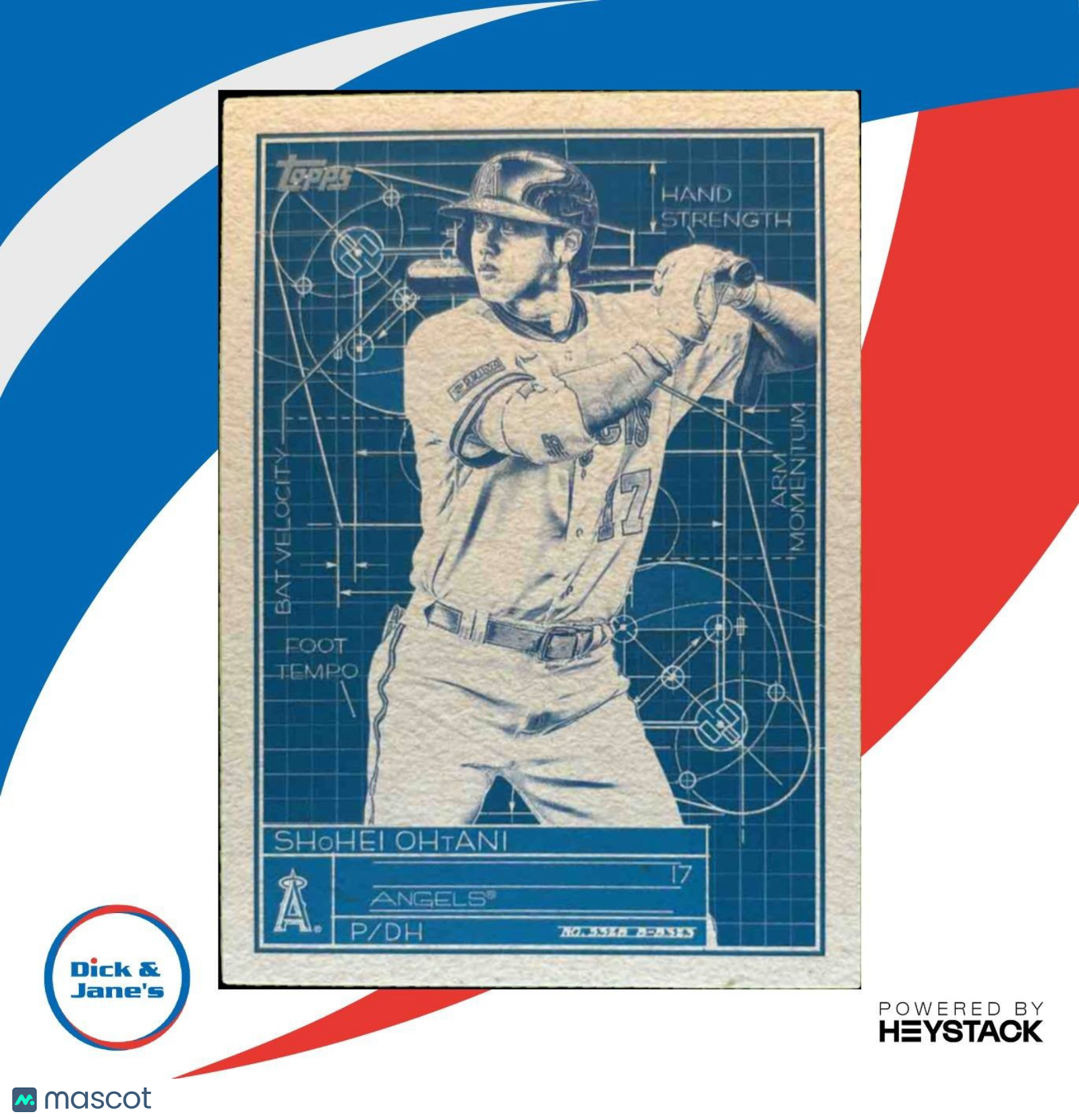 2024 Topps Shohei Ohtani Superstar Blueprint #SB-3 Los Angeles Angels - Sports Cards