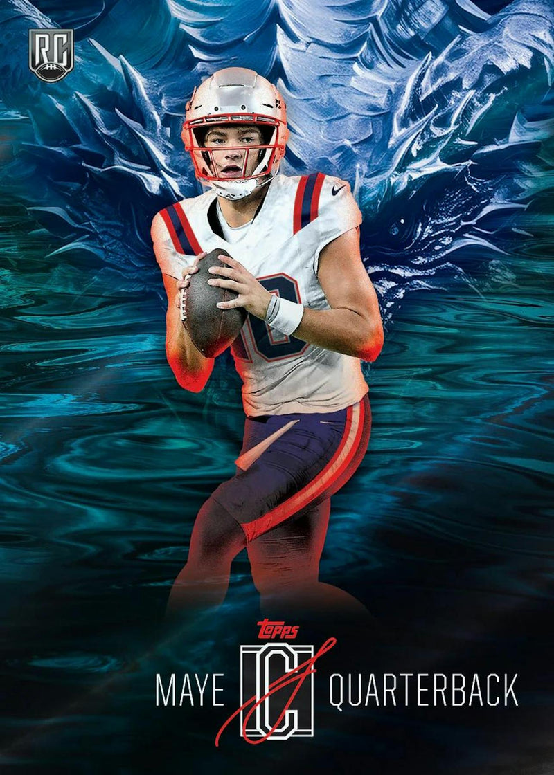 2024 Topps Signature Class Football Blaster Box (Red, Yellow & Bronze Parallels)