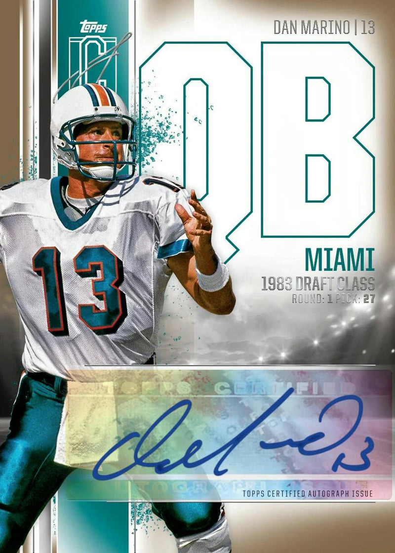 2024 Topps Signature Class Football Blaster Box (Red, Yellow & Bronze Parallels)