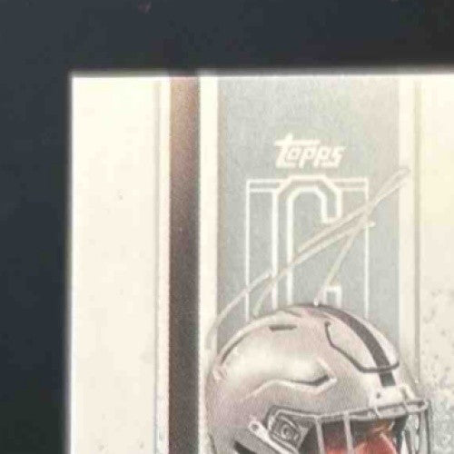 2024 Topps Signature Class Brock Bowers Rookie I Auto RC Las Vegas Raiders - Sports Cards