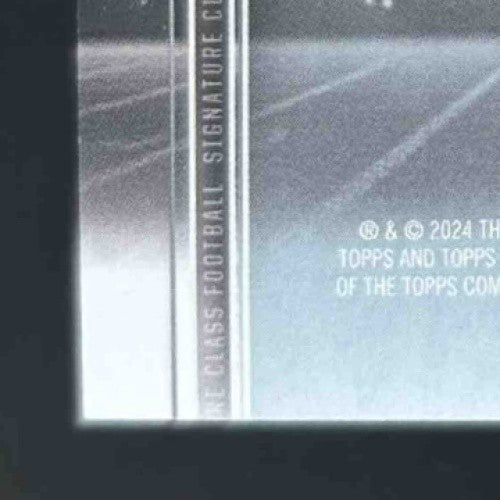 2024 Topps Signature Class Brock Bowers Rookie I Auto RC Las Vegas Raiders - Sports Cards