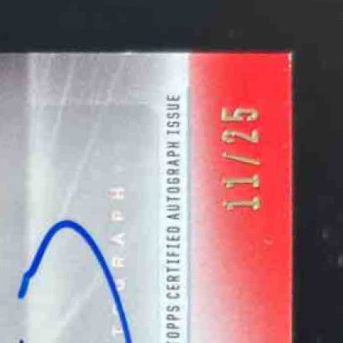 2024 Topps Signature Class Bucky Irving Rookie II Auto Red 11/25 Buccaneers - Sports Cards