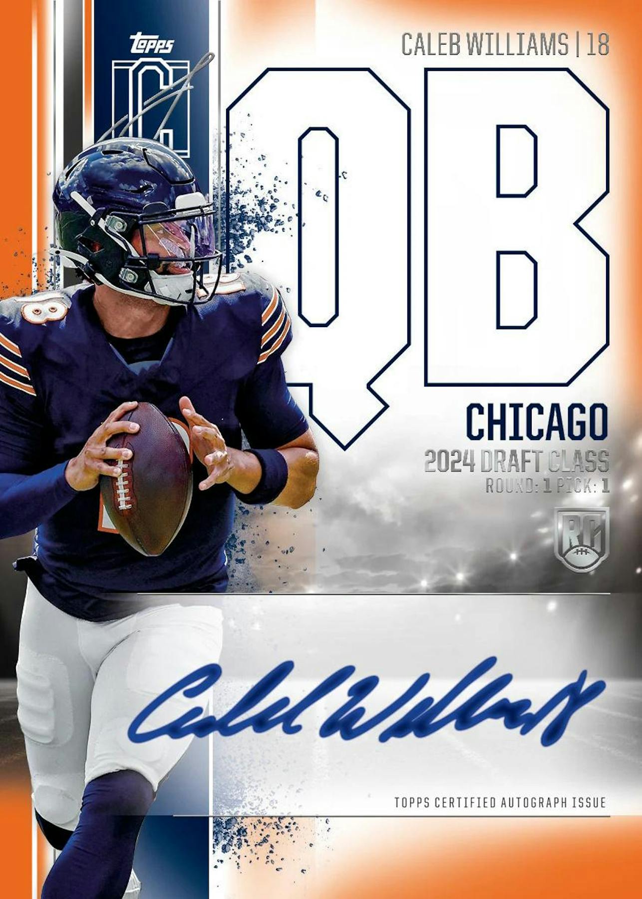2024 Topps Signature Class Football Blaster Box (Red Yellow & Bronze Parallels) - NFL Blaster Box