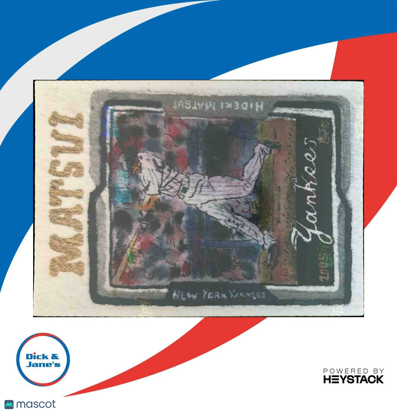 2024 Topps Spotlight by Andy Friedman Hideki Matsui Logo Laminate /25 Yankees - Sports Cards