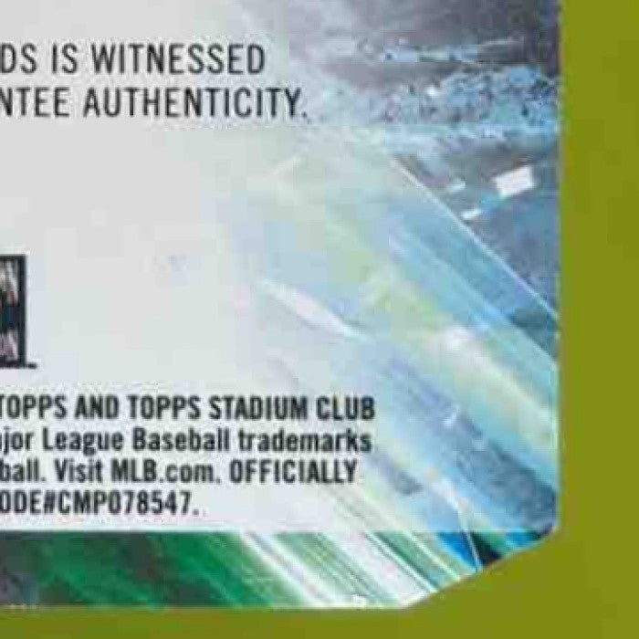 2024 Topps Stadium Club Ken Griffey Jr. Goin’ Yard Auto Green 2/5 Mariners - Sports Cards