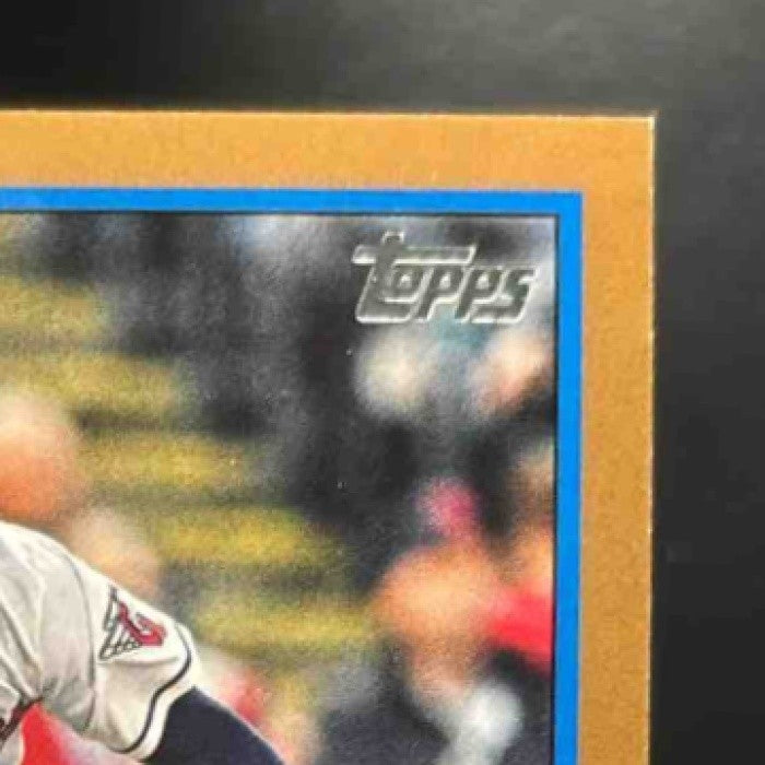 2024 Topps Steven Kwan 1989 Baseball 35th Anniversary Auto Gold /50 Guardians - Sports Cards
