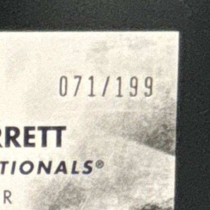 2024 Topps Stone Garrett Baseball Stars Auto Series Two Black /199 Nationals - Sports Cards