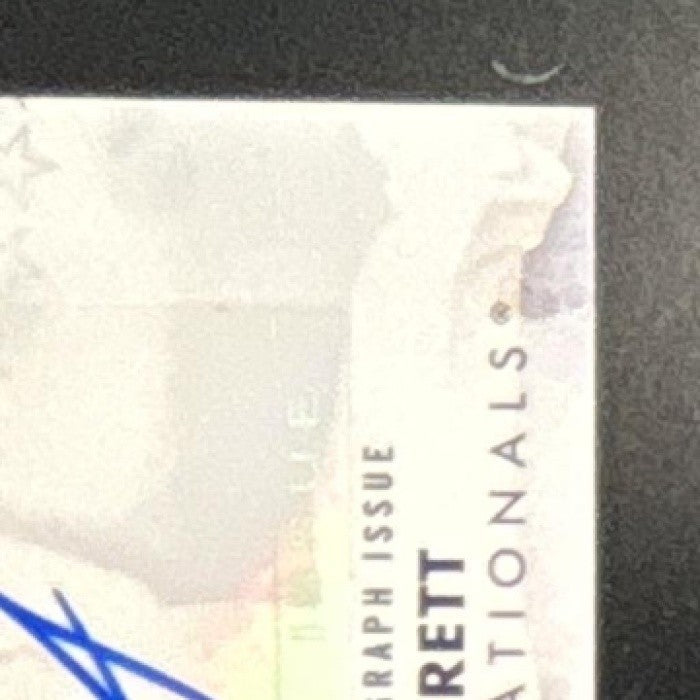 2024 Topps Stone Garrett Baseball Stars Auto Series Two Black /199 Nationals - Sports Cards
